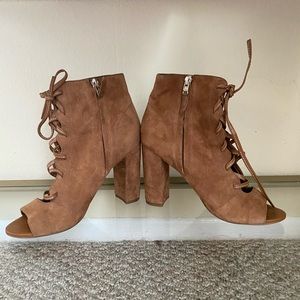 Sam Edelman brown booties